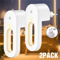 LED Nachtlichter mit Sensor 2er Pack