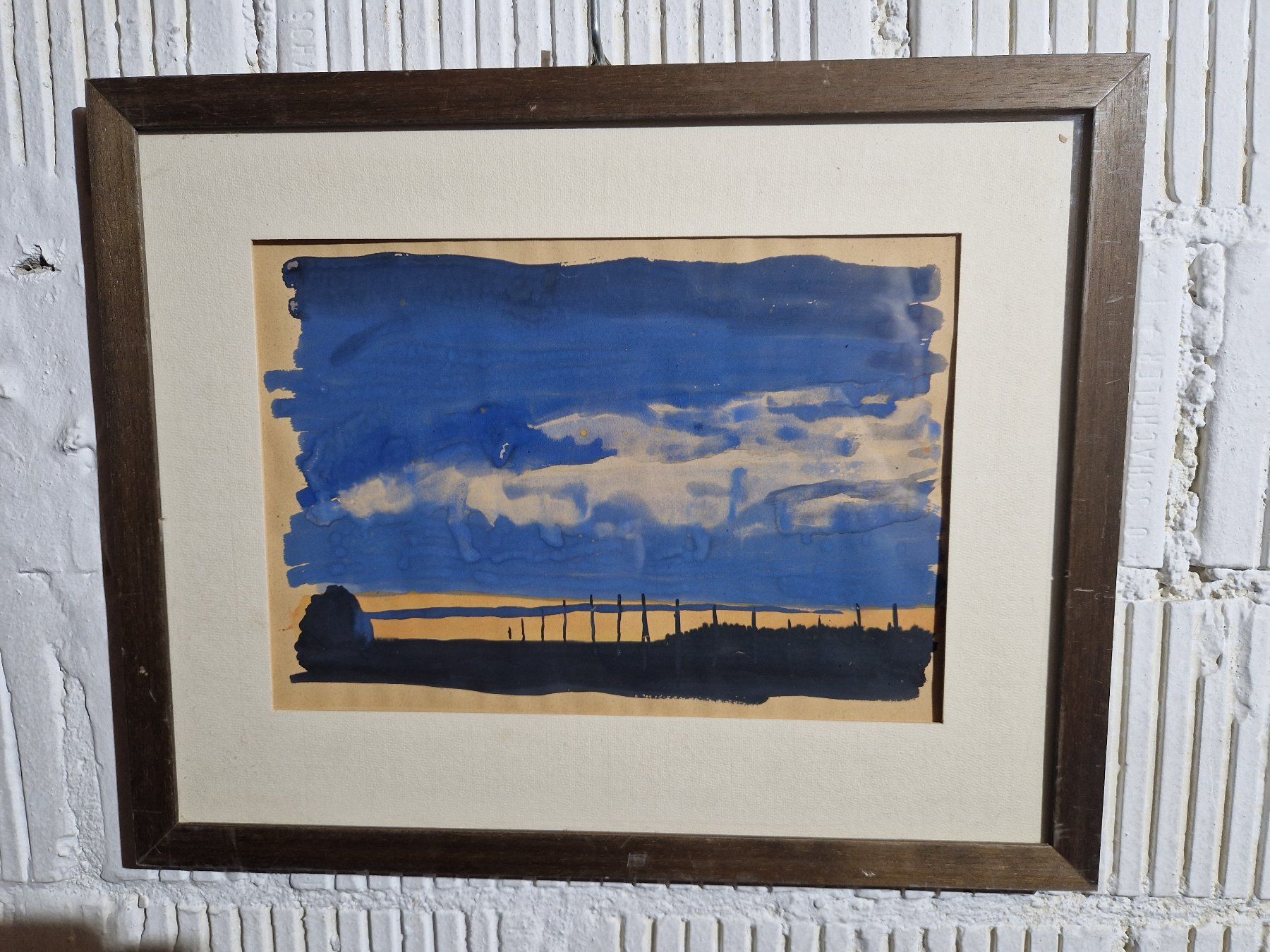 Gemälde: Aquarell 233A – Gebraucht aus Seedorf BE von Stibutz 1