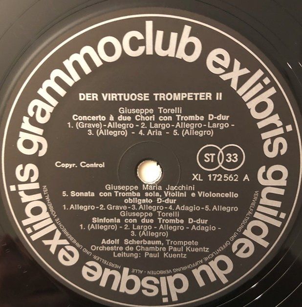 Dischi in vinile: Der virtuose Trompeter II (LP, Scherbaum) – Usato da Grüningen venduto da azulamarillo_vinyl 2