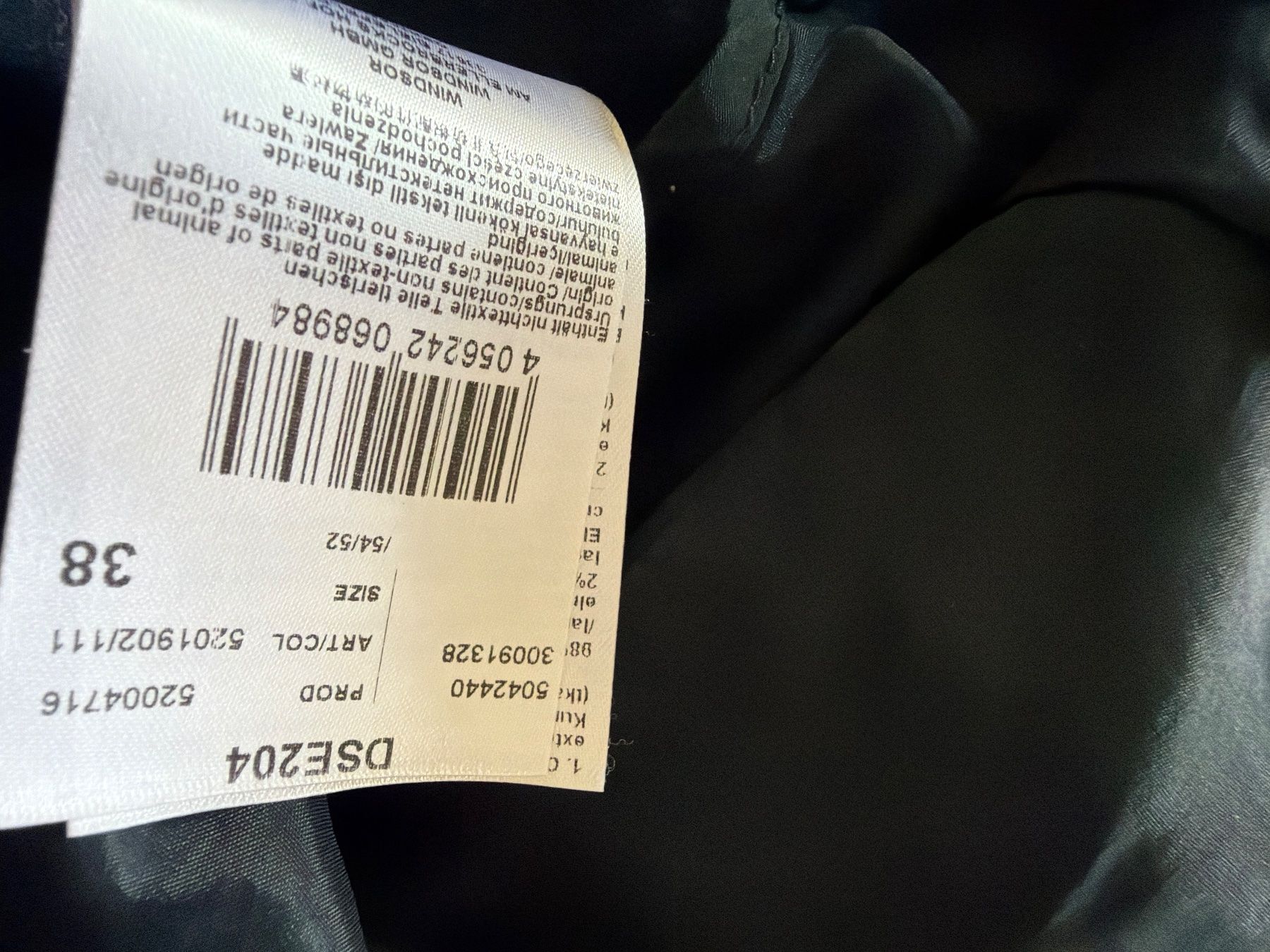 Windsor Giacche: Windsor, Woll Blazer Gr. 38, Anthrazit – Usato da Zürich venduto da Raetselbiene 8