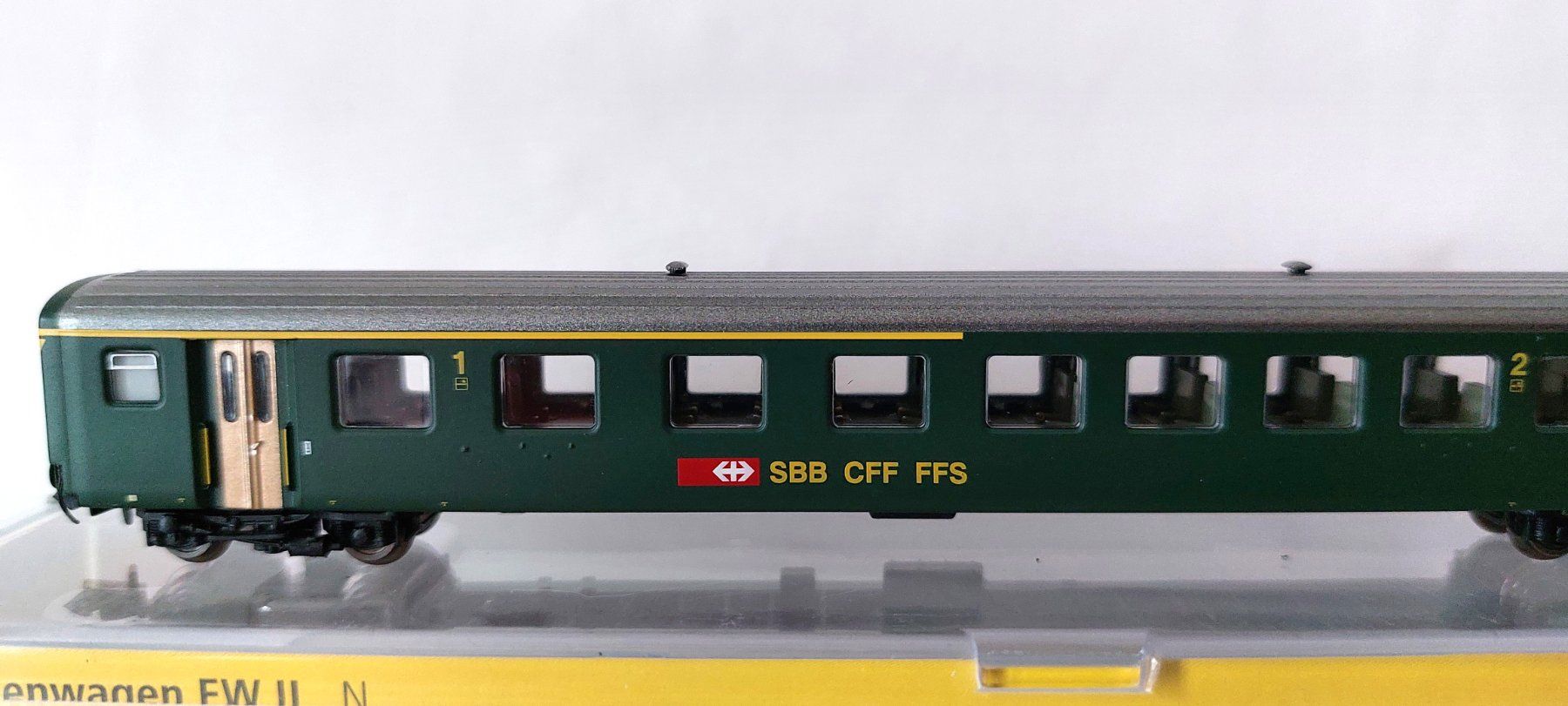 Brawa Modellini di ferrovie: Brawa SBB EW II AB 65223 – Usato da Biberist venduto da Ntrains 1