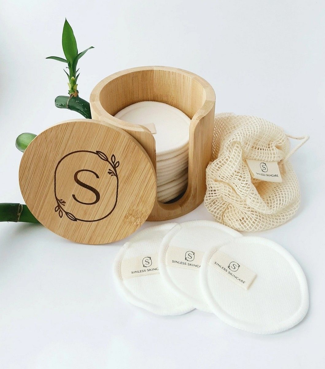 Cura del viso: NEW Reusable Makeup Remover Pads Set – Nuovo e nell'imballaggio originale da Volketswil venduto da LisaSch1 1