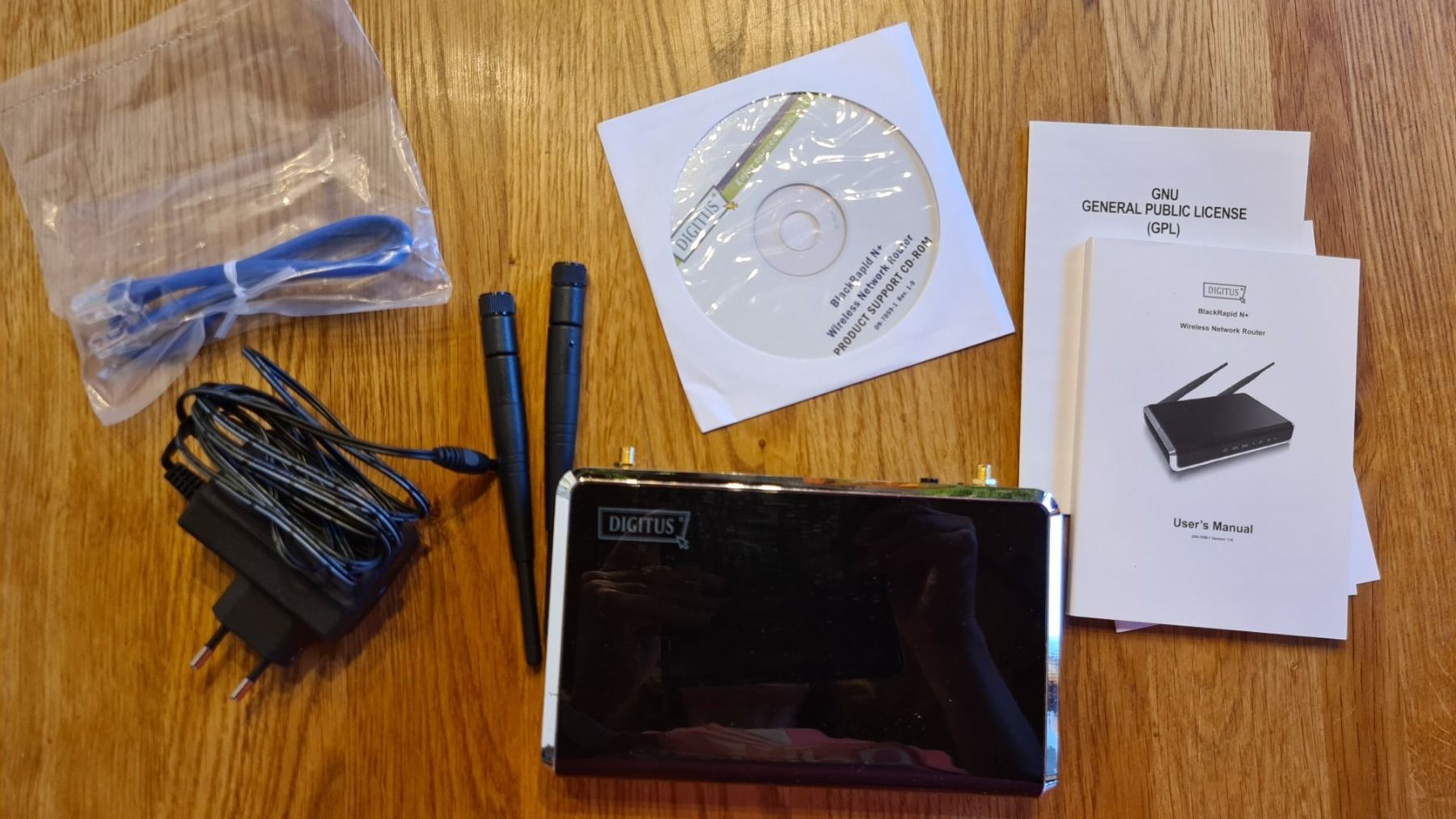 PCs: Wireless Router,Digitus (Assmann) Modell: BlackRapid N+ – Neu (gemäss Beschreibung) aus Winkel von Heuresis 1