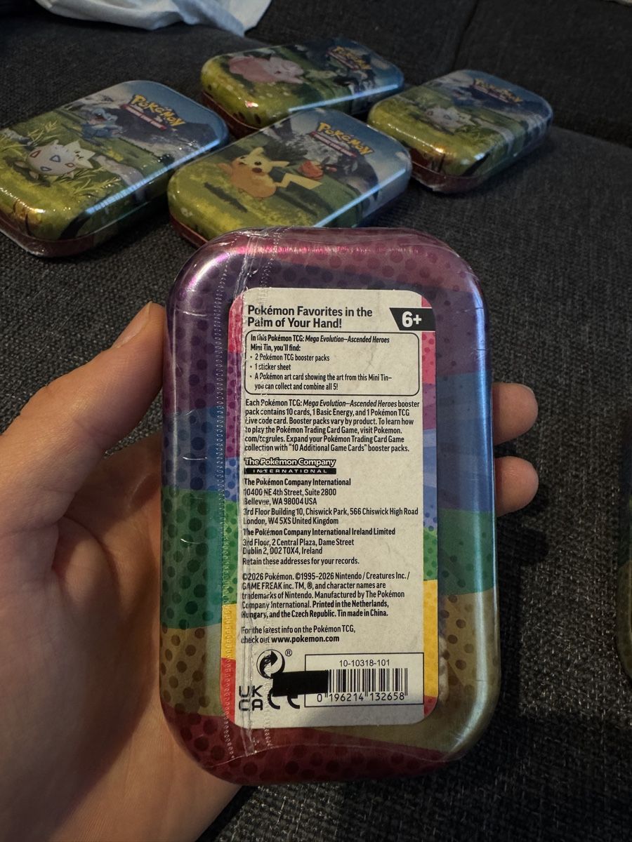 Cartoline: TCG: Mega Evolution-Ascended Heroes Mini tin – Nuovo e nell'imballaggio originale da Meisterschwanden venduto da raf_kv9t 6