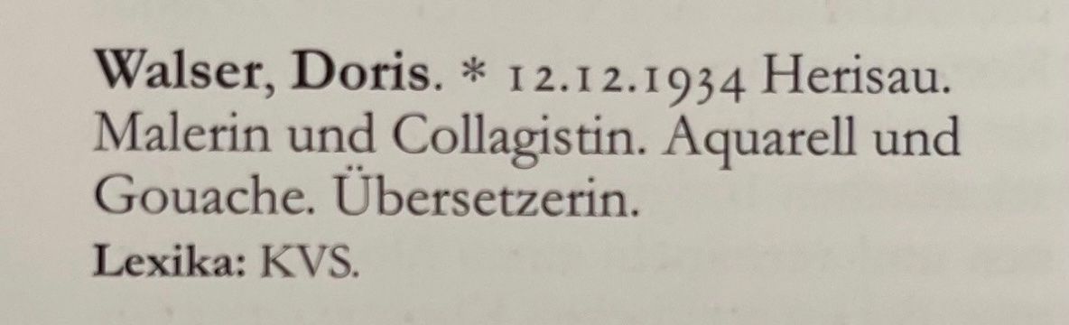 Dipinti: Walser Doris 1934 – Usato da Grosshöchstetten venduto da Perle1951 5