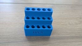 Blauer Stiftehalter - LUCA - ideal für Legami Stifte
