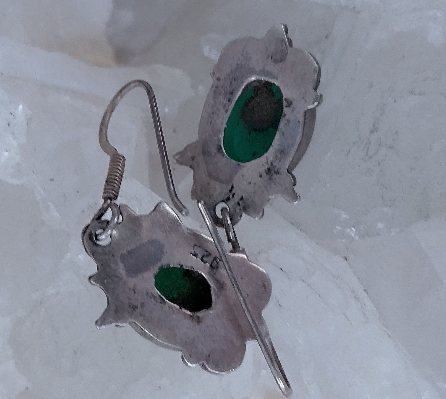 Orecchini pendenti & Orecchini a lobo: ARTDECOOHRRINGE IN 925 SILBER – Usato da Romanshorn venduto da Glitzer-Paradies 3
