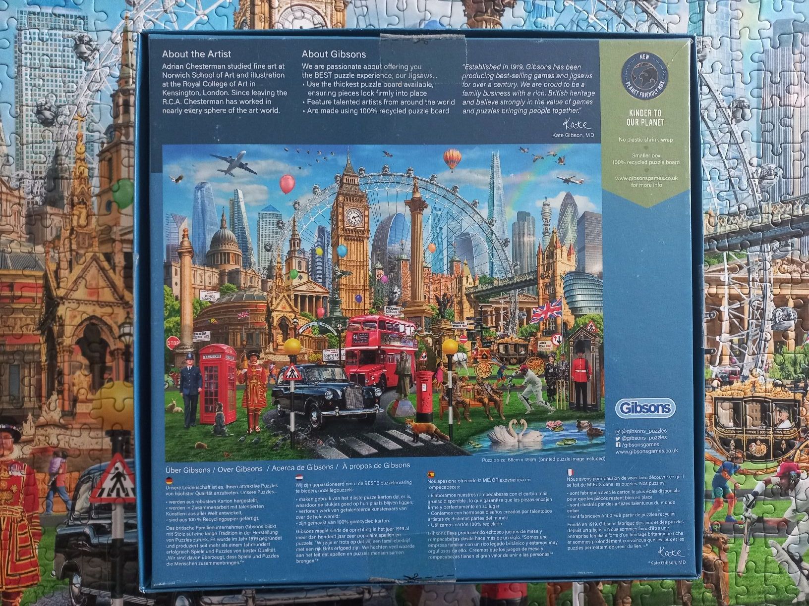 Puzzle: London Puzzle, 1000 Teile – Usato da Lachen SZ venduto da jimmygoal13 1