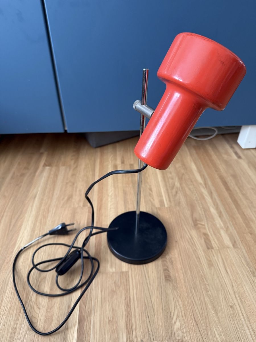 Lampade: Lampe de bureau vintage orange – Usato da Kloten venduto da Mumiiin