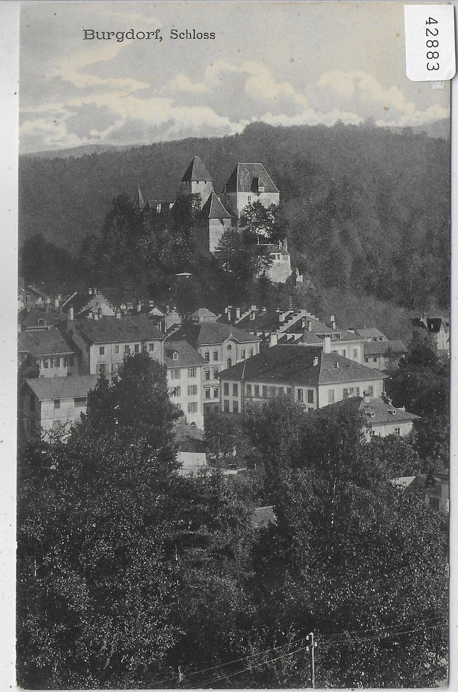 Cartoline postali: Burgdorf - Schloss – Usato da Ettingen venduto da Kartenplanet