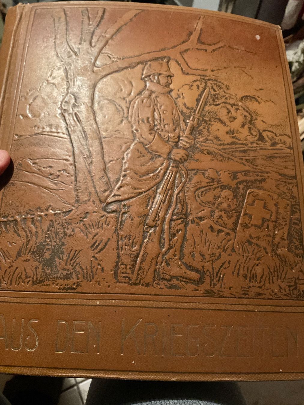 Documenti: Postkartenalbum "Aus den Kriegszeiten" – Usato da Tecknau venduto da bleilaus 1