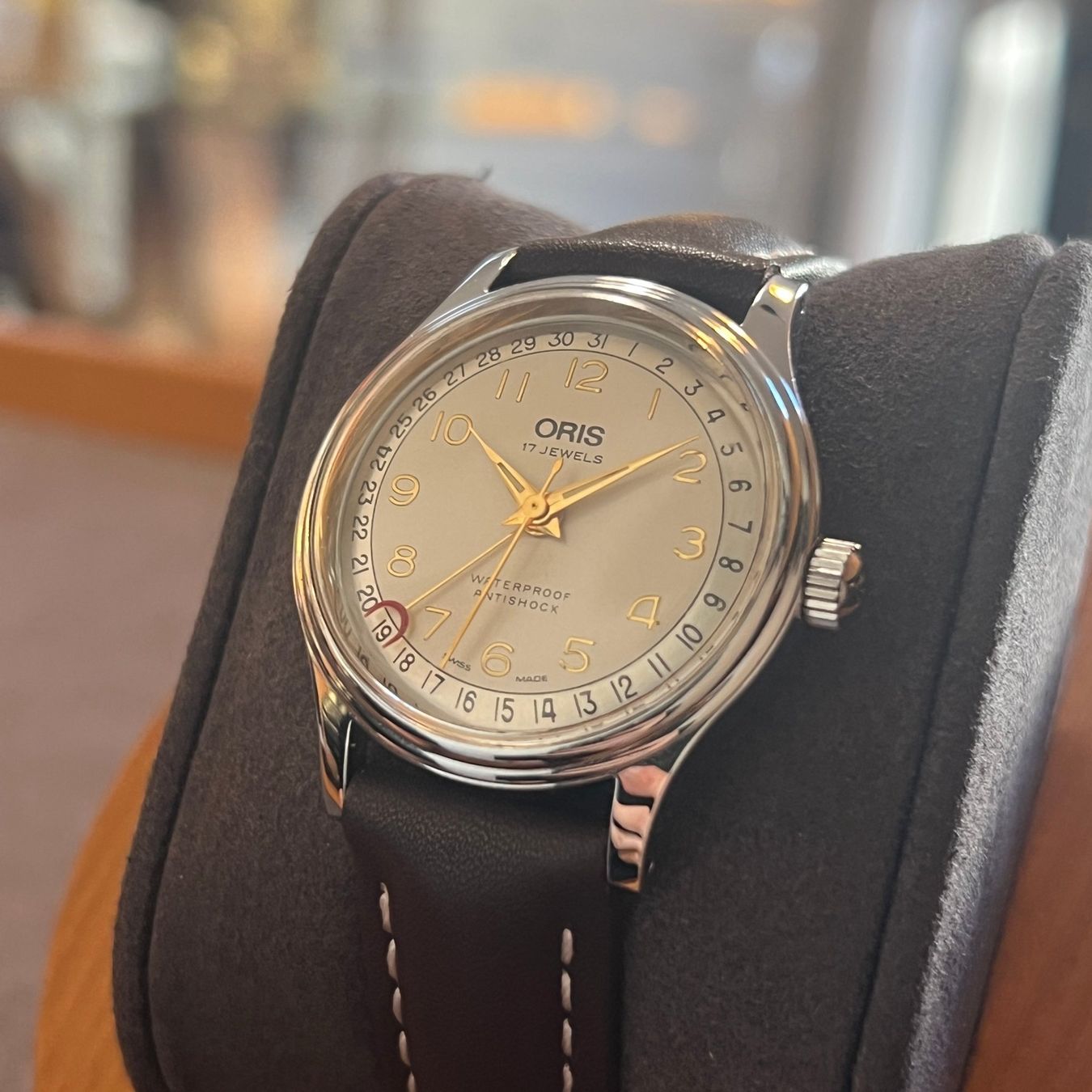 Oris Orologi: Oris Pointer Date Full Set 34mm Mechanical – Usato da Carouge GE venduto da Watchaser 2