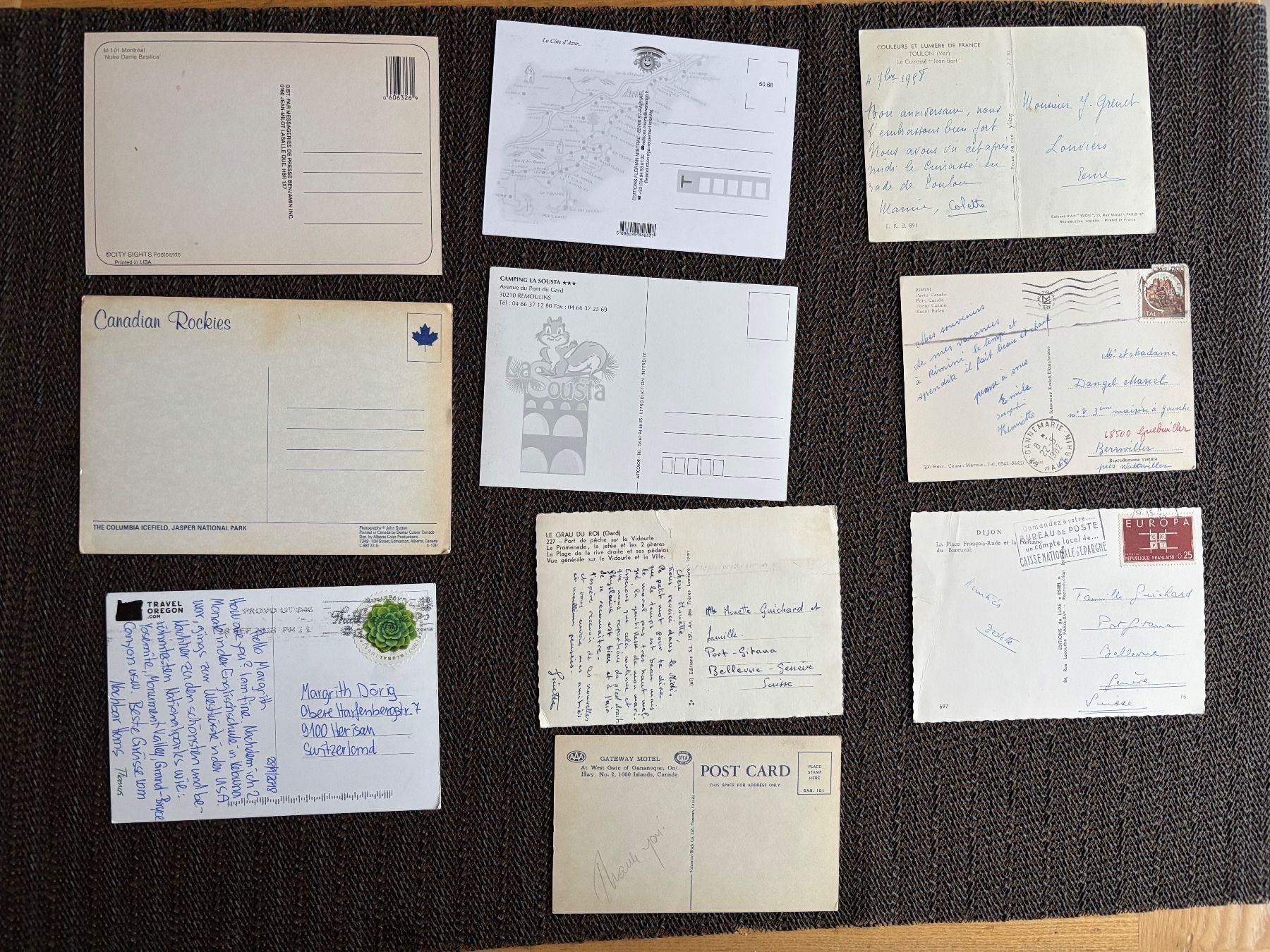 Cartoline postali: 18 cartes postales internationales – Usato da Châtel-St-Denis venduto da Vaillant1 3