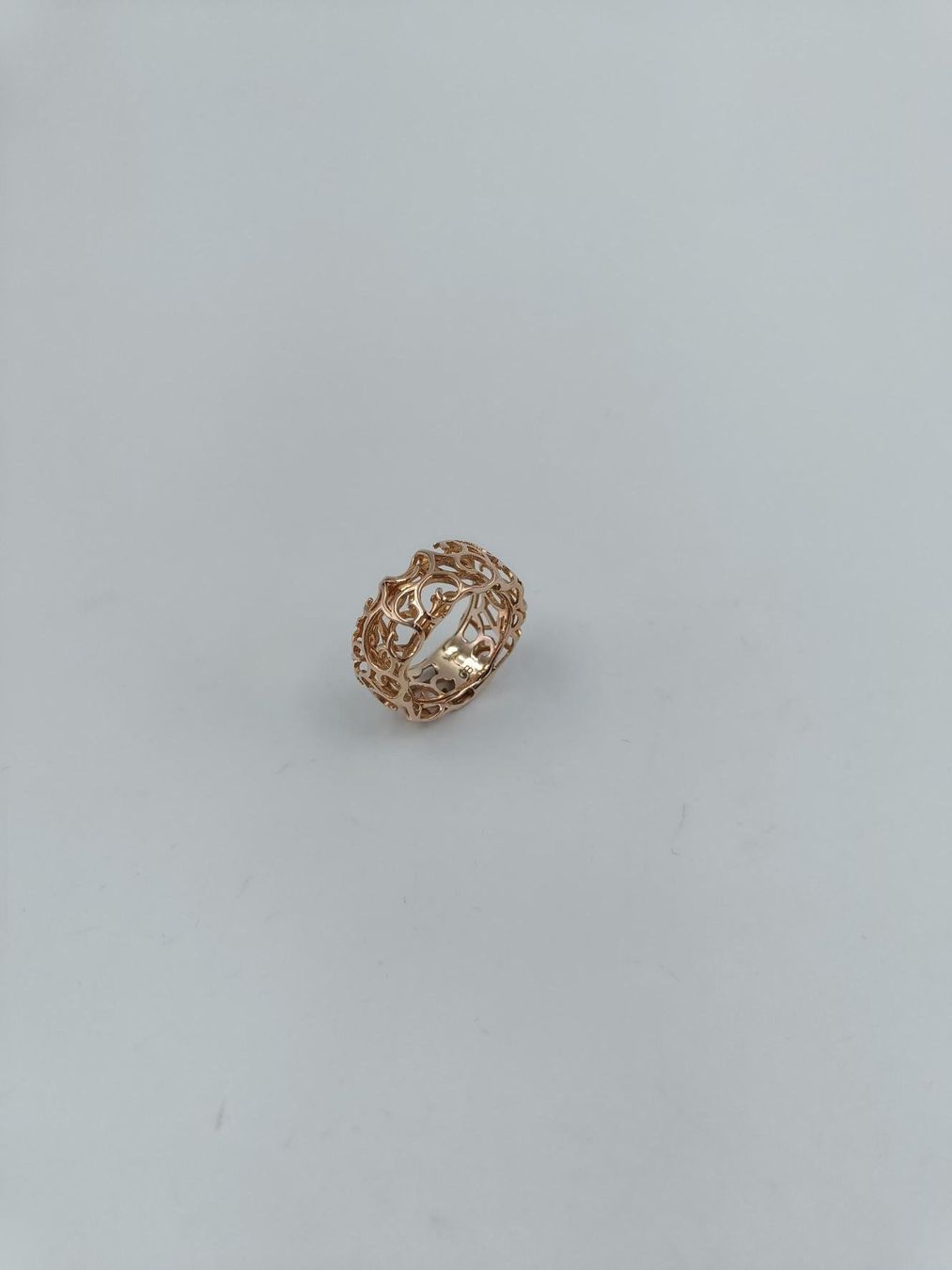 Bucherer Ringe: BUCHERER VERSPIELTER ROTGOLDRING – Gebraucht aus Luzern von EdiGem 5