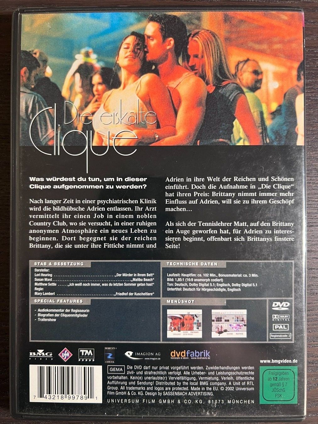 Tutti i DVDs: Die eiskalte Clique – Usato da Zürich venduto da FilmFreunde 1
