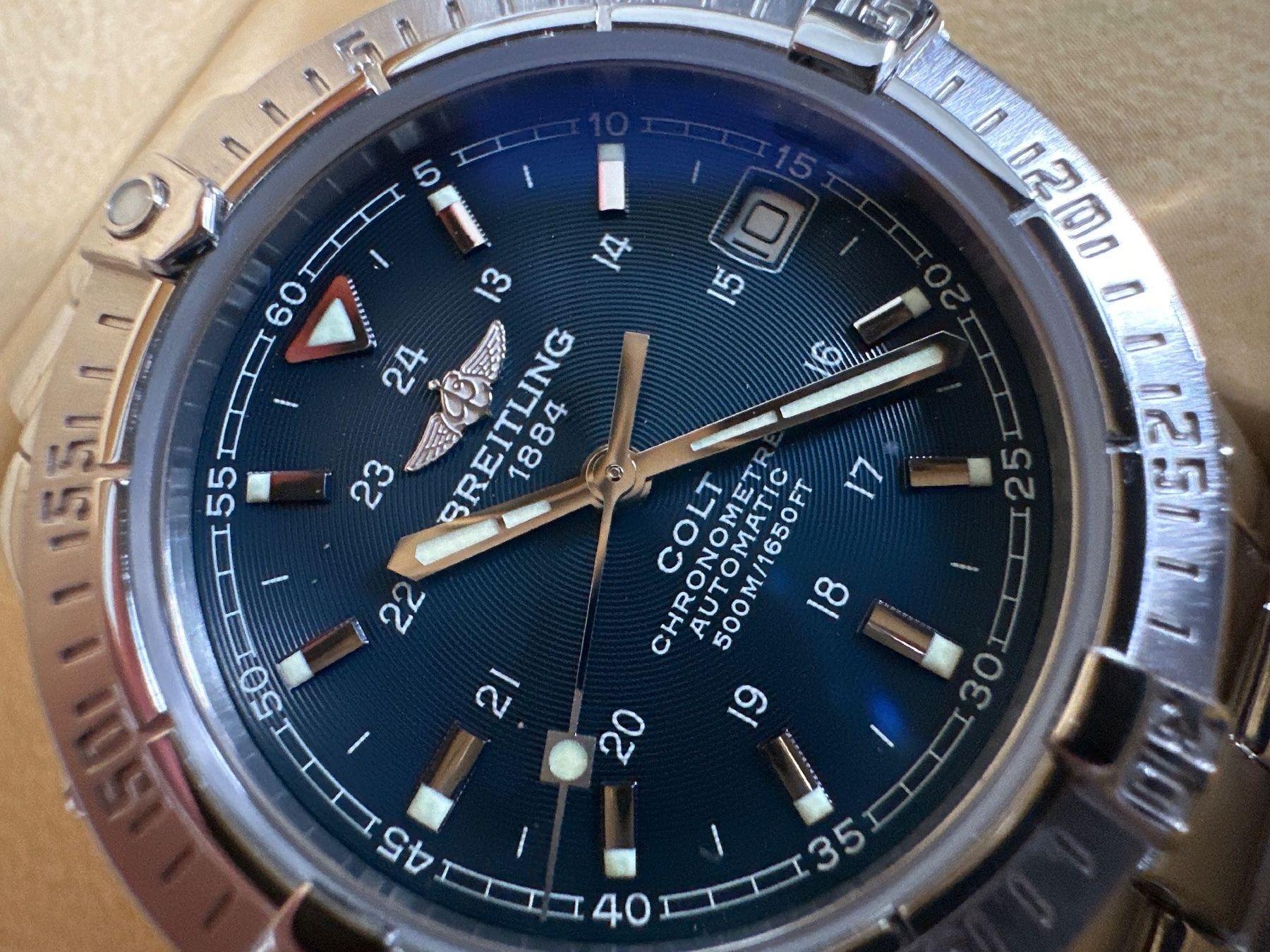 Breitling Orologi: Breitling Colt Automatic Midsize, 38mm Top Zustand, Full Set – Usato da Gelterkinden venduto da hrh_mw2g 4