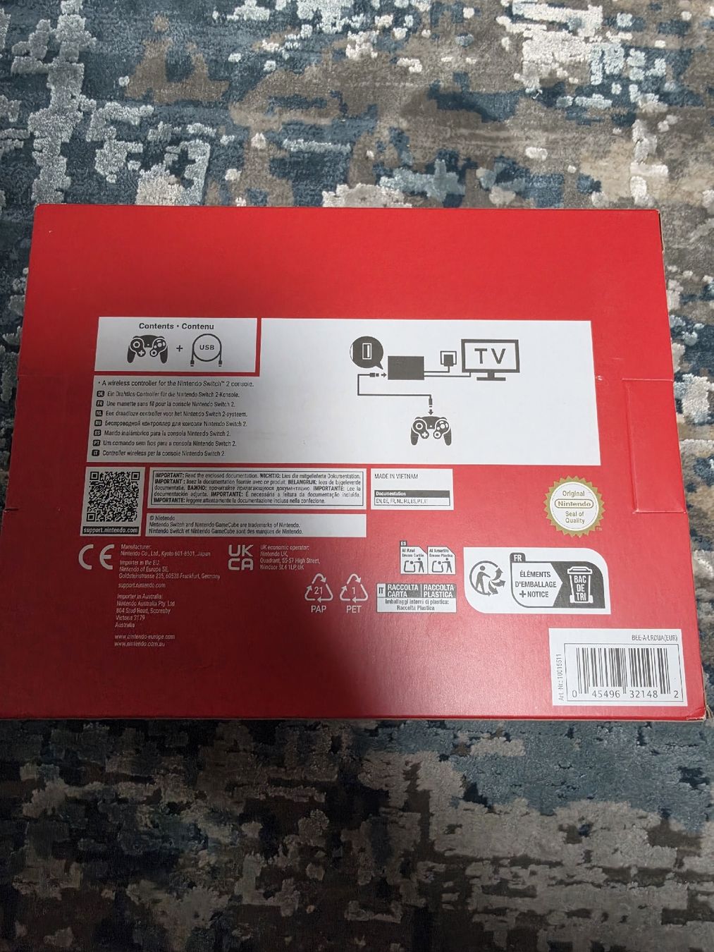 Controller: Nintendo Switch GAMECUBE Controller neu in OVP original – Neu und originalverpackt aus Oensingen von 3.mvc 1