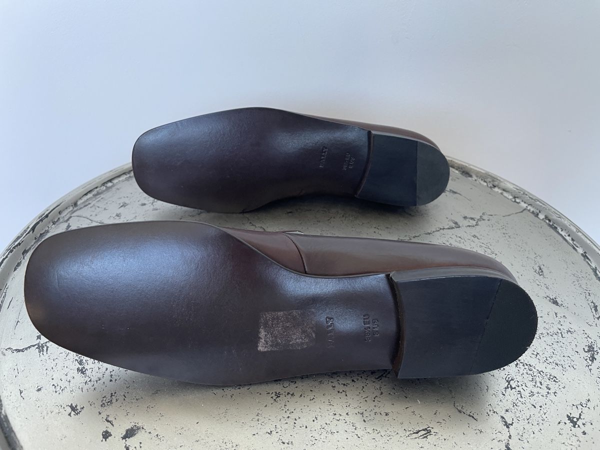 Bally Scarpe da donna: Braune Lederhalbschuhe Bally (Gr. 38.5) – Nuovo (secondo la descrizione) da Grenchen venduto da M_ina 2
