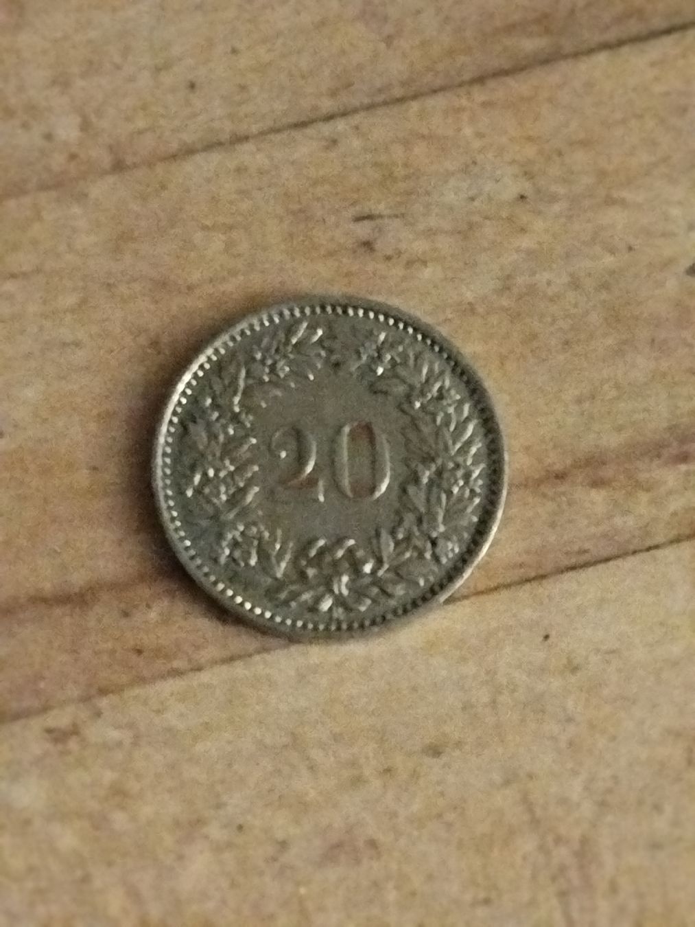 Alle Münzen: pièce de 20 centimes suisse 1956 – Gebraucht aus Châtel St Denis von Magil71