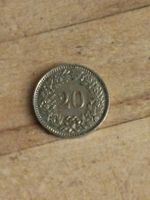 pièce de 20 centimes suisse 1956