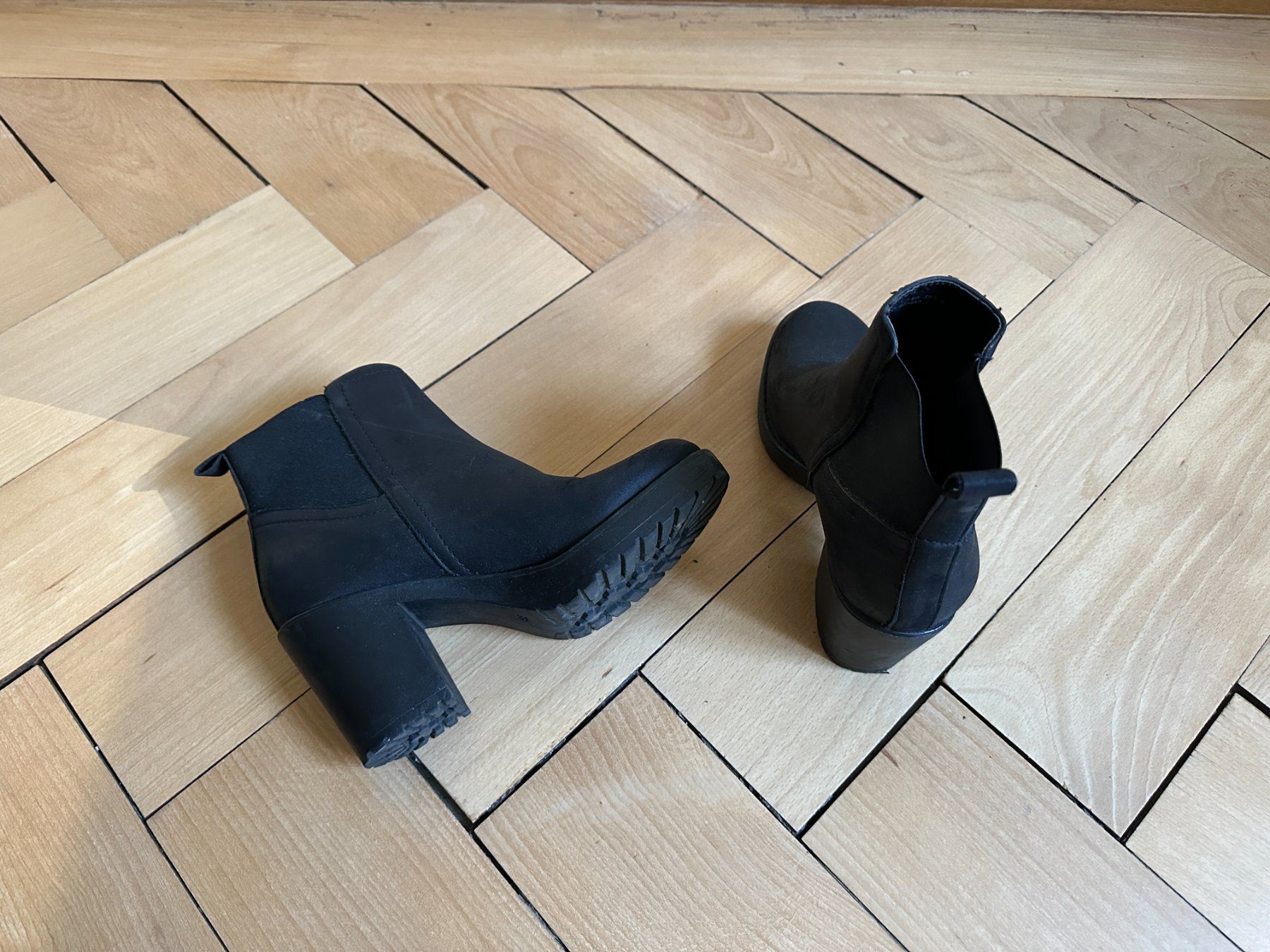 Graceland Damenschuhe: Kunstleder Stiefelette schwarz 36 – Gebraucht aus Zürich von Diazaio 3