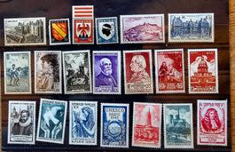 FRANCE timbres anciens neufs ** ~1941-47