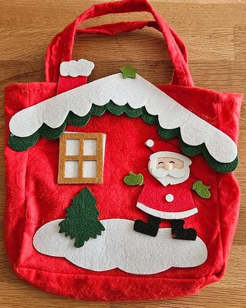 Tasche mit Weihnachtsmotiv