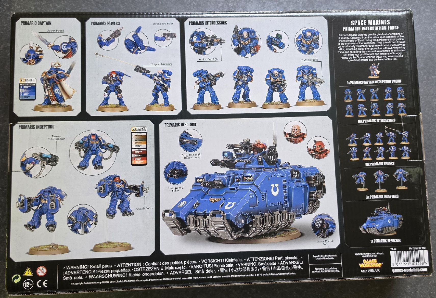 Kit di modellismo & Modellini statici: Warhammer 40K Battleforce Space Marines Primaris – Nuovo e nell'imballaggio originale da Grandson venduto da christophe078 1