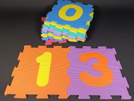 Tapis puzzle en mousse de 10 chiffres
