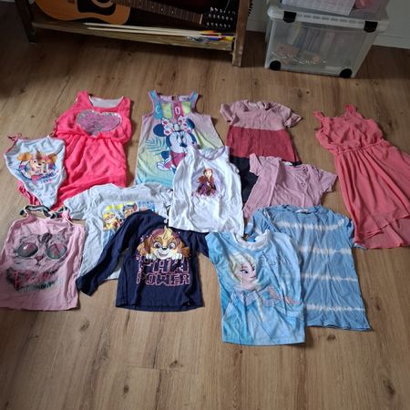 Kinder Kleider Set Mädchen Grösse 122 - 134