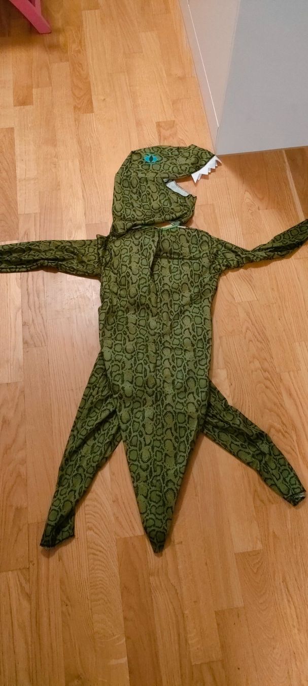 Costumi: Kinder Fasnacht Kostüm Reptil oder Dinosaurier – Usato da Muri AG venduto da Mupuputs 1