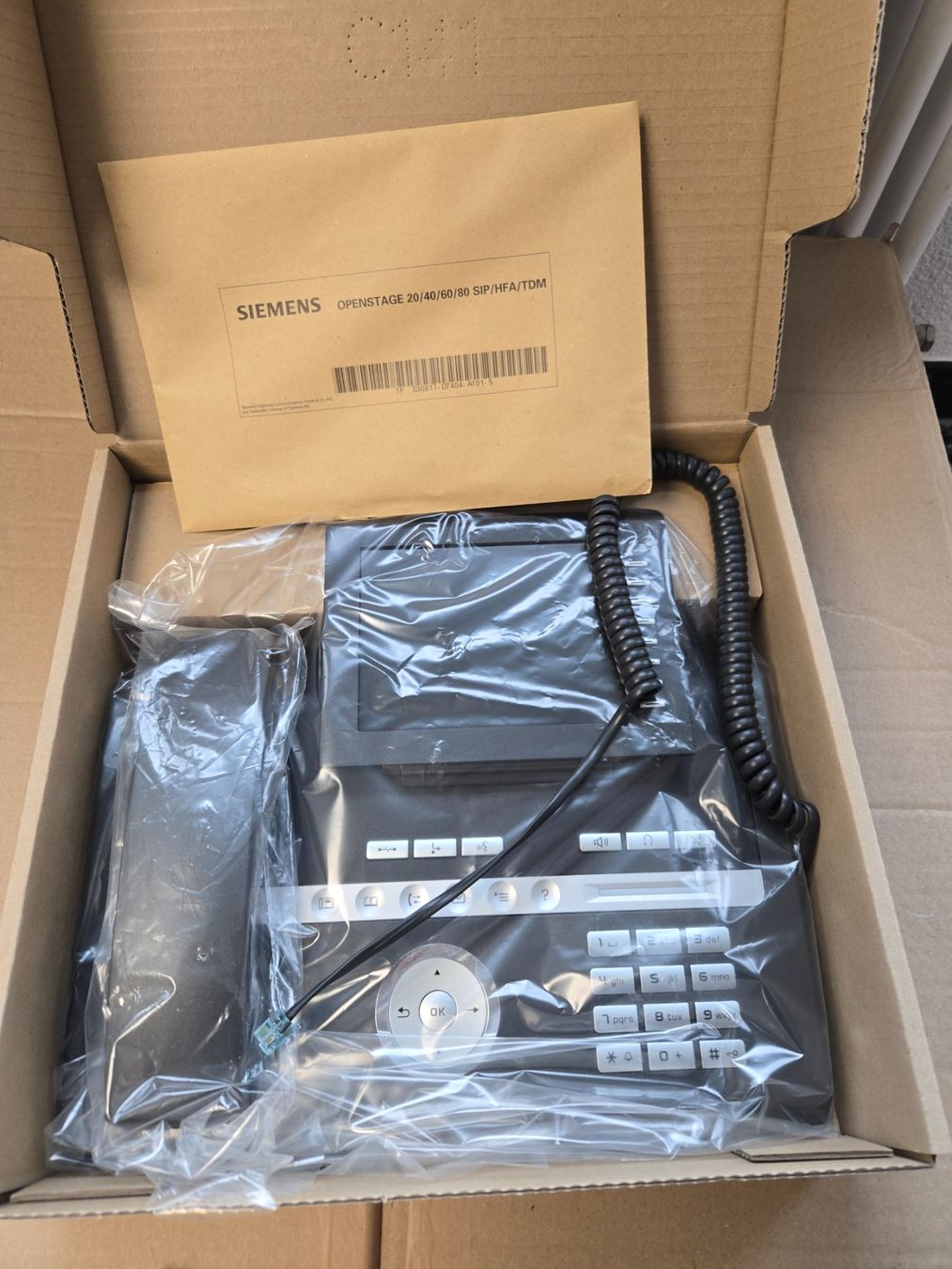 Siemens Telefoni: Telefon  Siemens OpenStage 60T – Nuovo e nell'imballaggio originale da Brunnen venduto da the-swissman 1