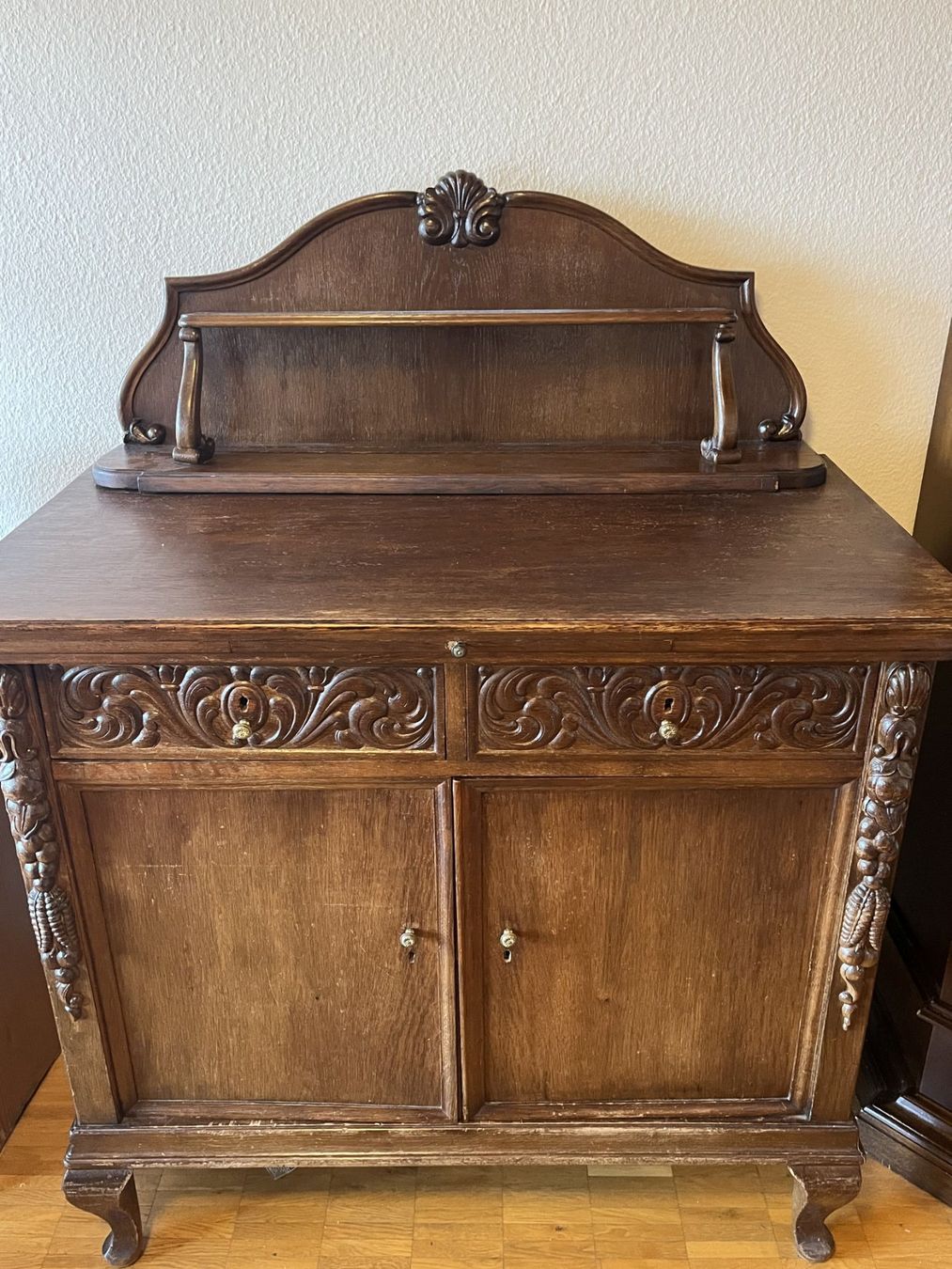 Vetrine: Schöne antike Holzmöbel - Set Vitrine, Sideboard – Usato da Zürich venduto da kan_25fj 3