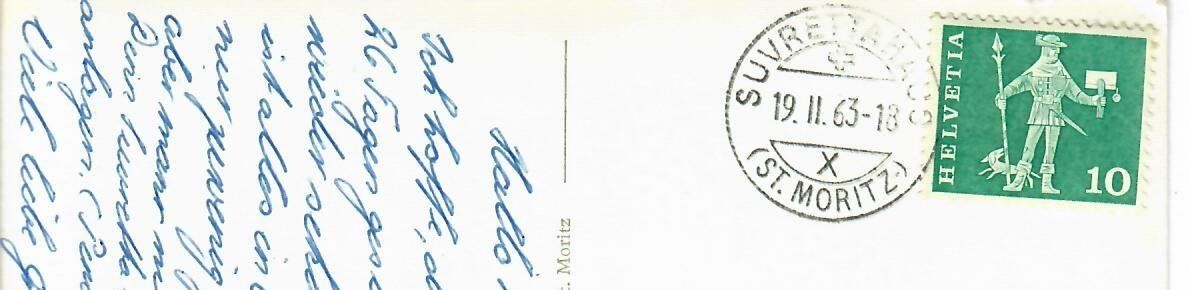 Cartoline postali: Hotel Suvrettahaus St. Moritz – Usato da Hochdorf venduto da Ziegel-16 1