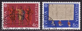 Satz SBK-Nr. 670-671 (Europa 1982) gestempelt