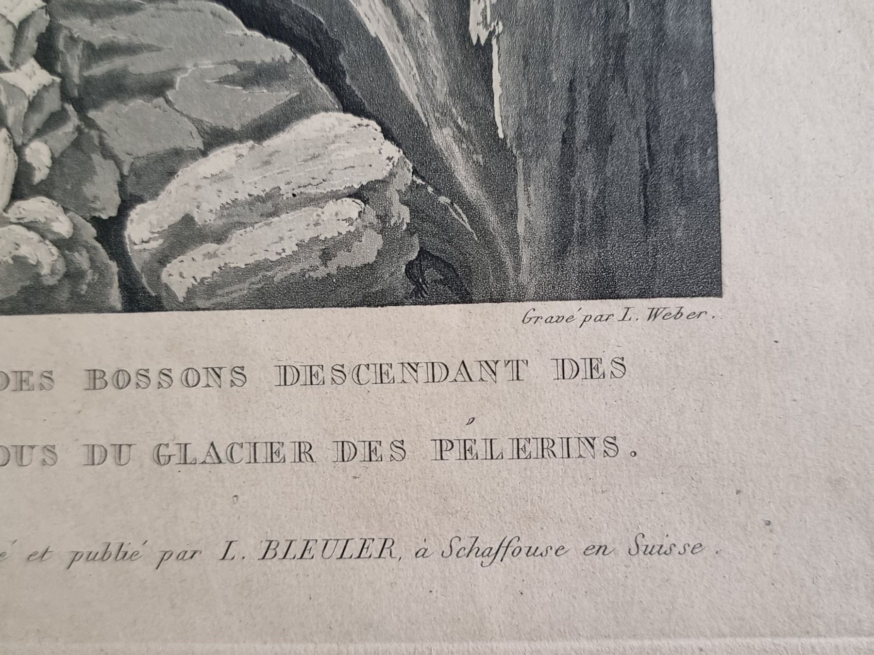 Incisioni: Bergsteiger Alpinissmus Bleuler RAR – Usato da Trachslau venduto da post35 3