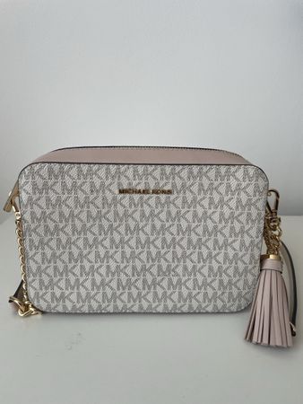 Michael Kors Umhängetasche  Weiß/Pink Top Zustand