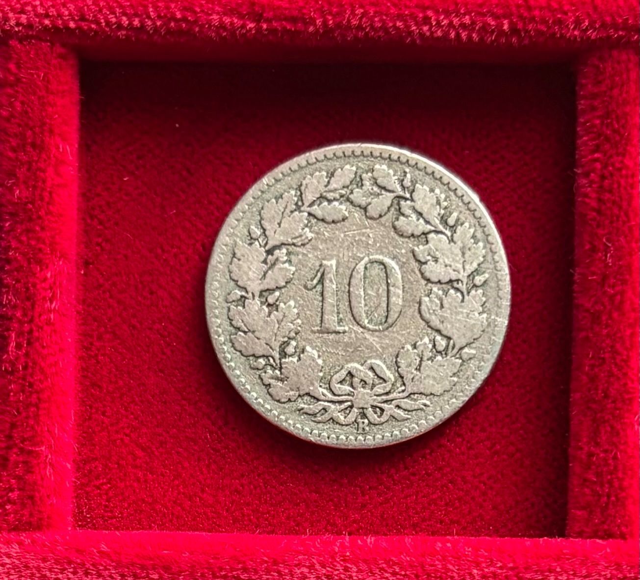 Tutti le monete: Schweiz 10 Rappen 1879  B – Usato da Speicher venduto da CH-Schatzkammer 1