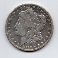 (1338) USA, 1 Dollar, Morgan, 1896, ss
