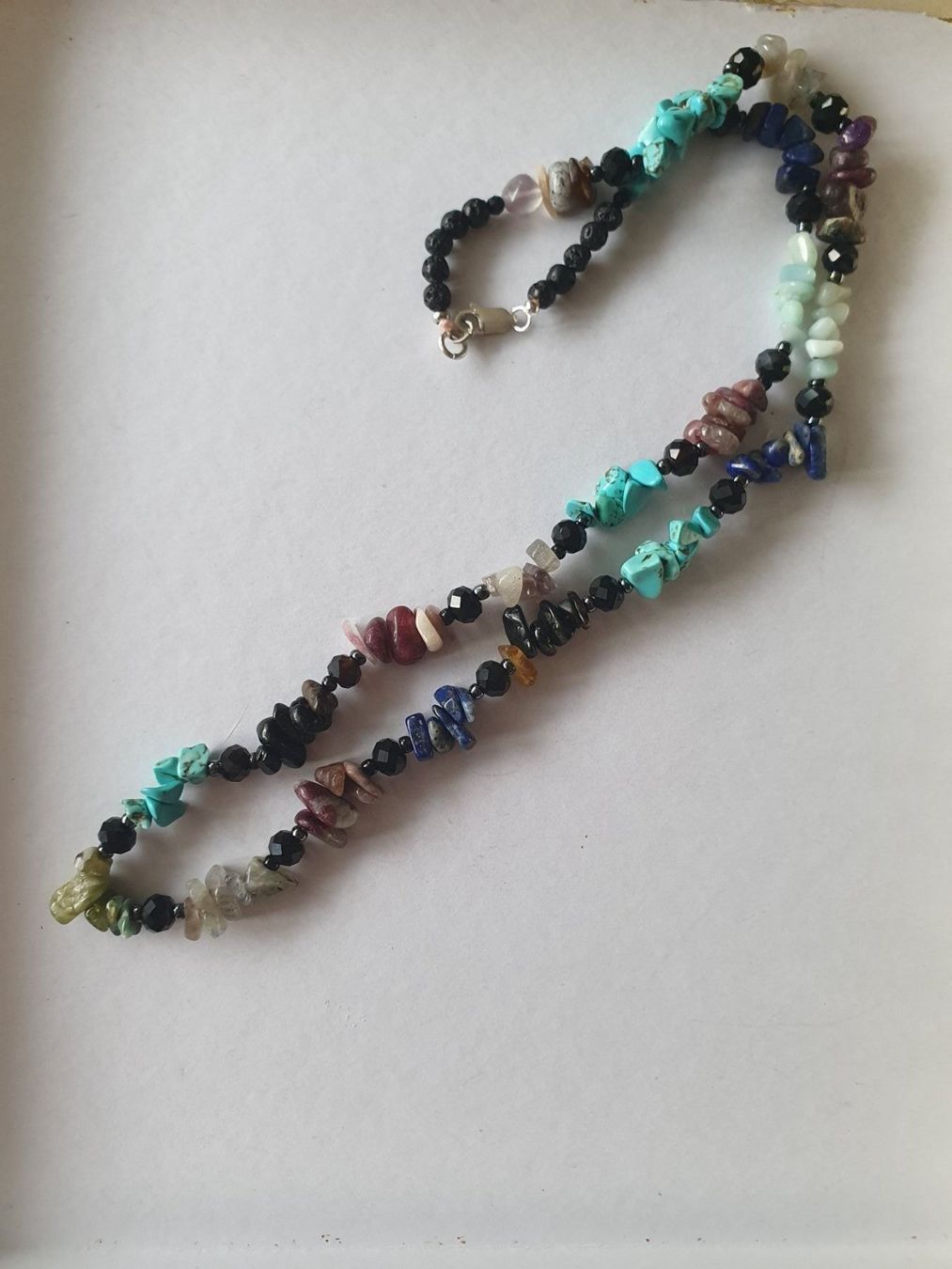 Catenine: Mehrfarbige Edelstein Kette – Nuovo (secondo la descrizione) da Benglen venduto da Meercat3 2