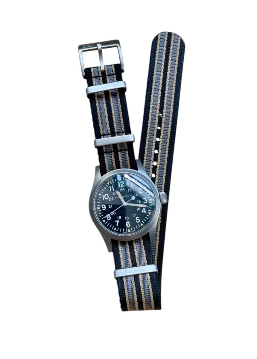 Bracciali & Braccialetti: Fabric strap for watches – Nuovo e nell'imballaggio originale da Gland venduto da AlpineTime_CH 3