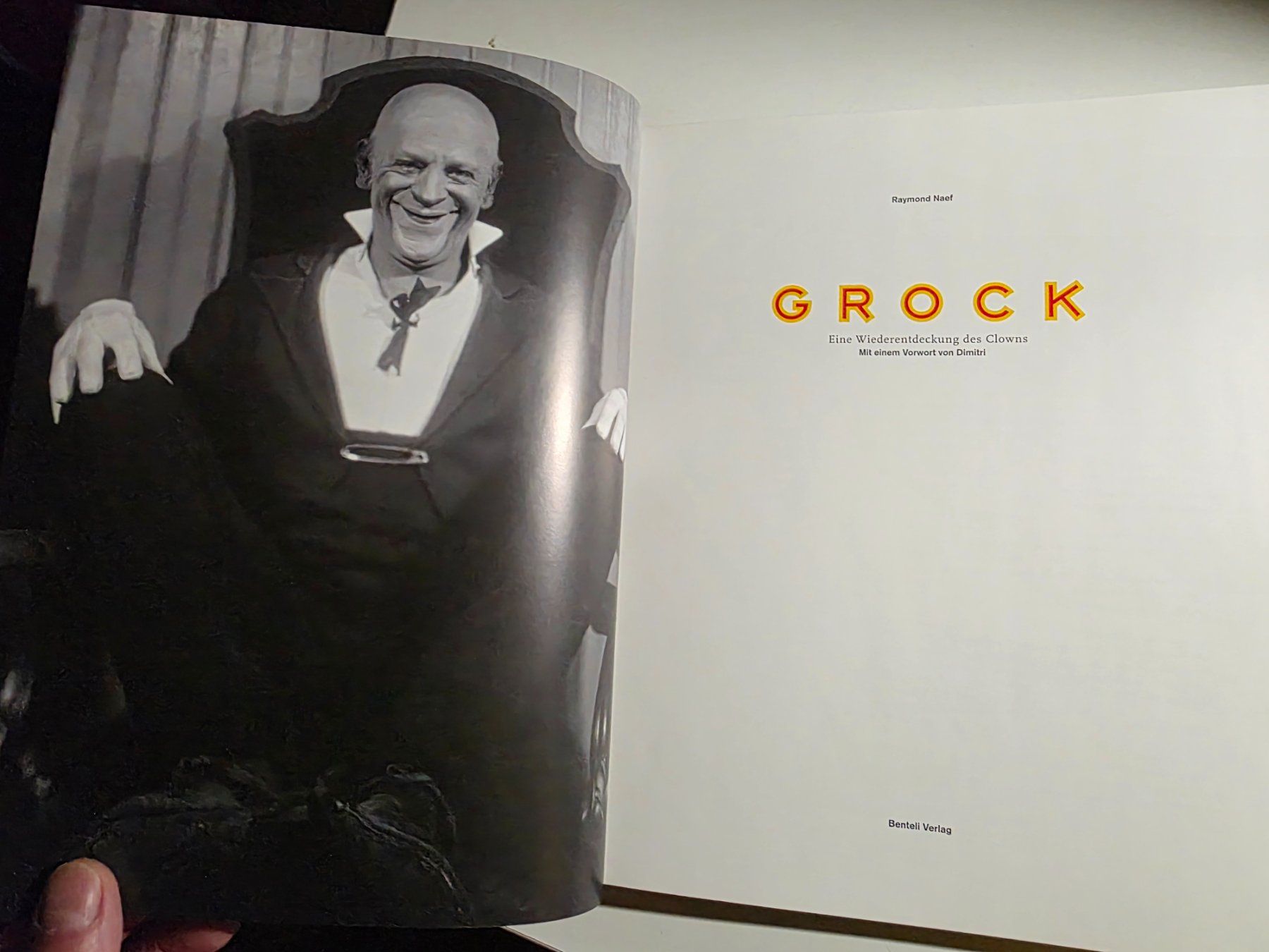 Libri: GROCK - Eine Wiederentdeckung des Clowns - Dimitri 2002 – Nuovo (secondo la descrizione) da Walterswil BE venduto da Lonitti 3
