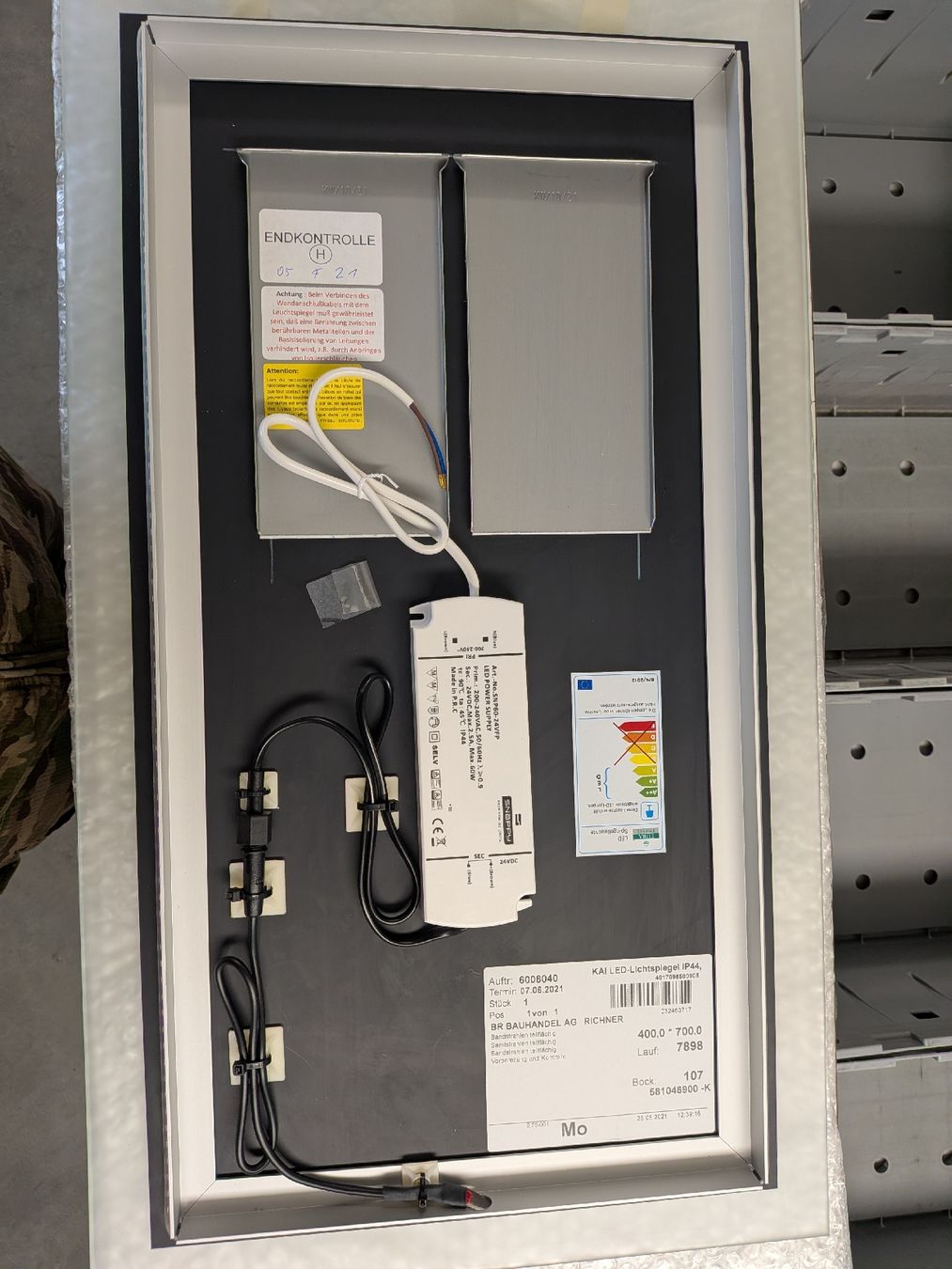 Specchi: Lichtspiegel LED, Model KAI, IP44 – Nuovo e nell'imballaggio originale da Rothenburg venduto da hackejoni 2