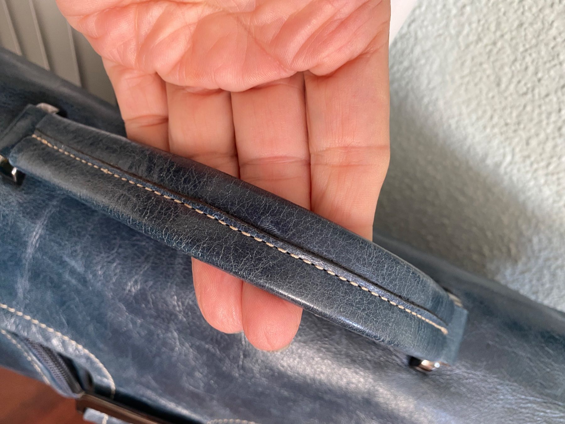 Claudio Ferrici Borse da donna: CLAUDIO FERRICI Ledertasche neuwertig – Usato da Besazio venduto da BagCycle 3
