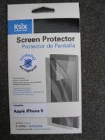 Schutzfolie, Screen protector für iPhone 5 / New