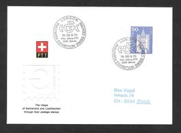 Sonderbrief SPI 2 Philatelistenausst. London 18.-26.91970