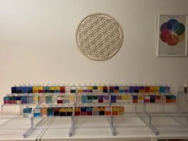 75 Aura-Soma Equilibrium Flaschen zu verkaufen