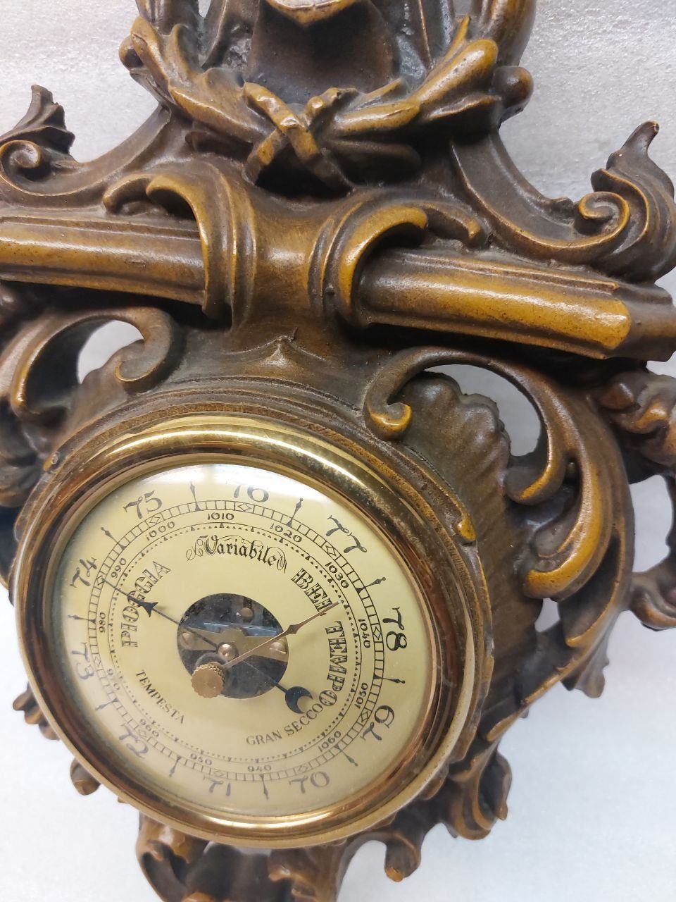 Sonstige antike Technik & Geräte: Barometer und Thermometer – Gebraucht aus Pambio Noranco von Pol69 1