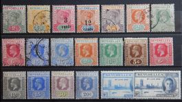 Seychellen British ex. Kat. 1-147 */gest. 1890/1946