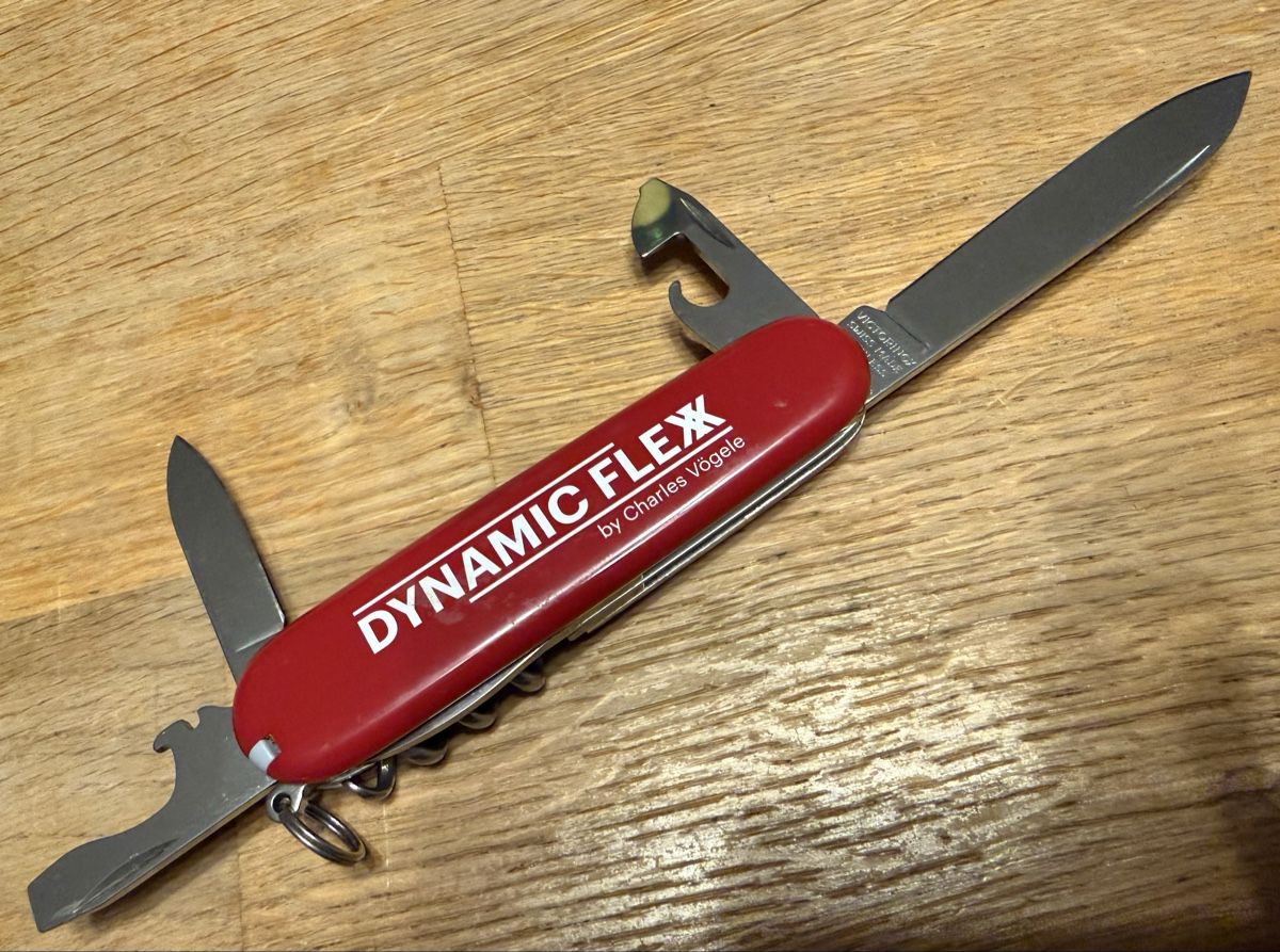 Victorinox Taschenmesser: Victorinox Taschenmesser Dynamic Flex Sackmesser – Gebraucht aus Goldach von Messerguru